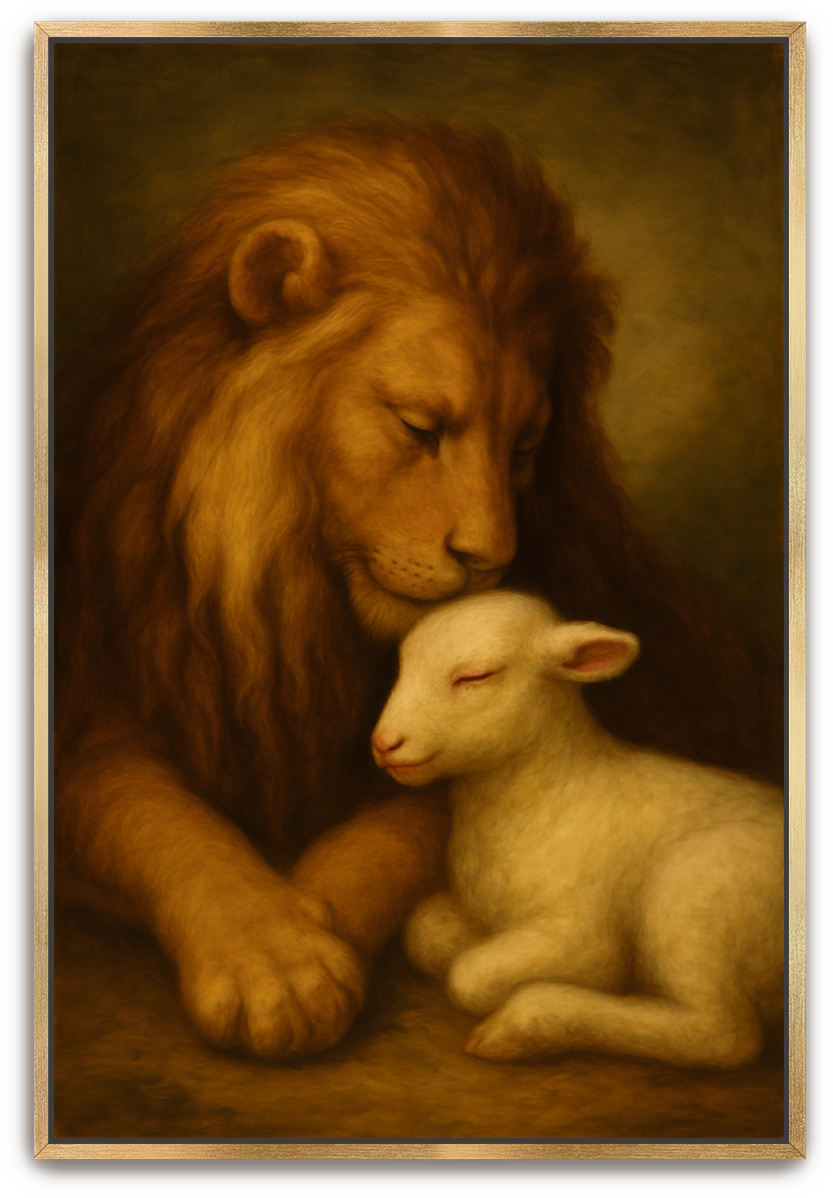 Lion and Lamb - Renaissance - Scriptures Illustrated