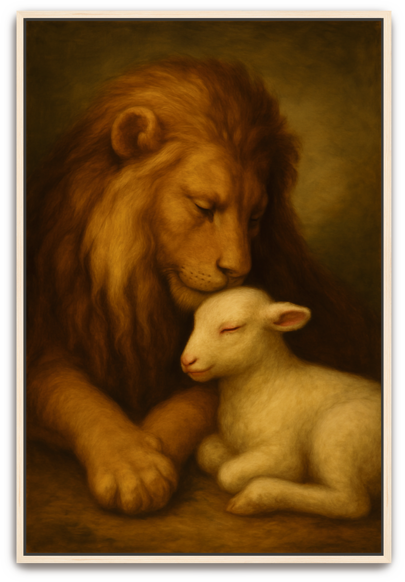Lion and Lamb - Renaissance - Scriptures Illustrated
