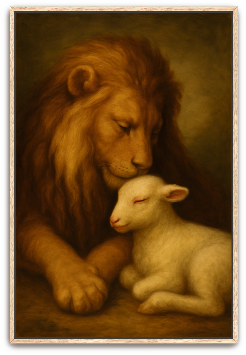 Lion and Lamb - Renaissance - Scriptures Illustrated
