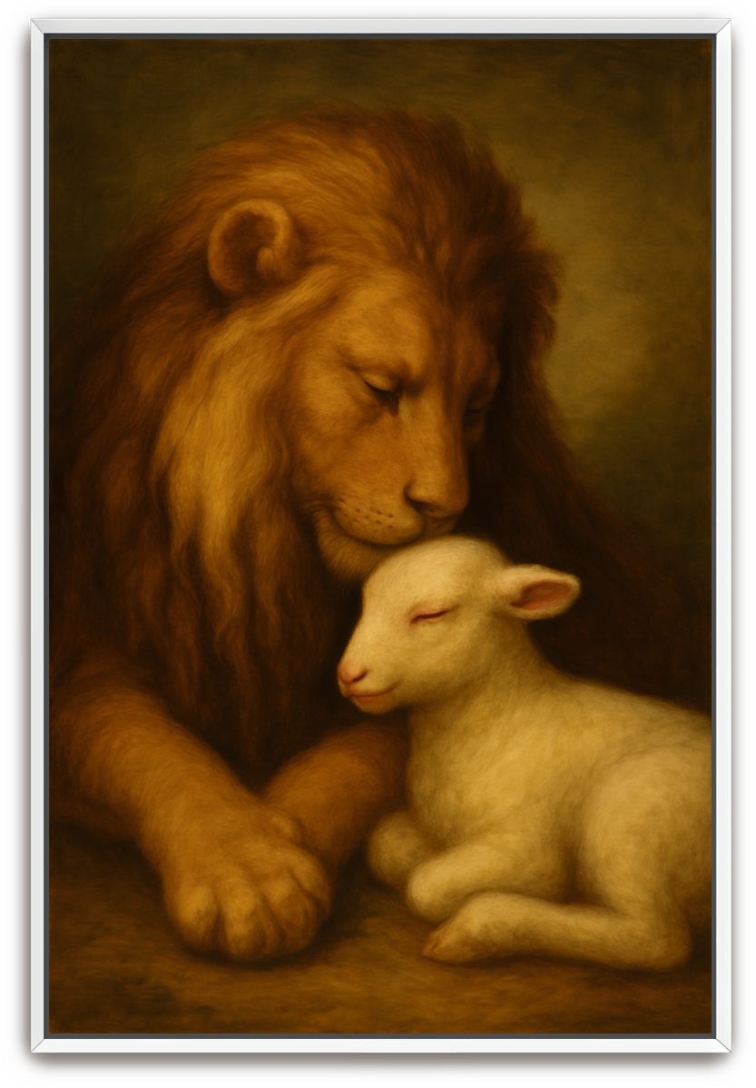 Lion and Lamb - Renaissance - Scriptures Illustrated