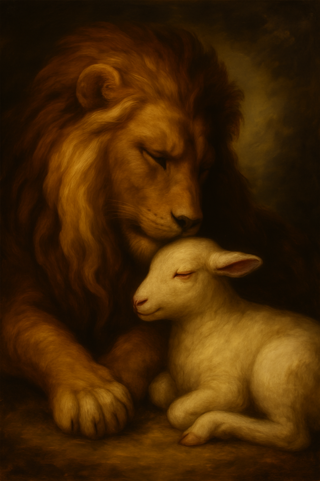 Lion and Lamb - Baroque - Scriptures Illustrated
