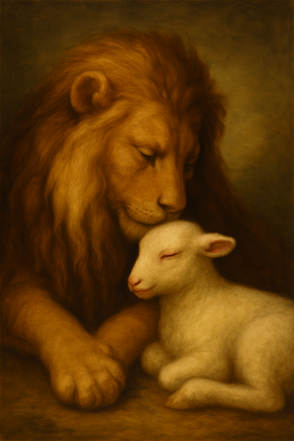 Lion and Lamb - Renaissance - Scriptures Illustrated