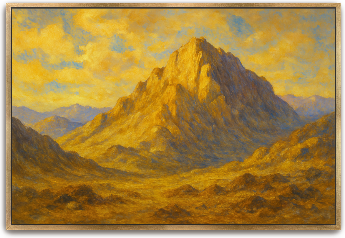 Mount Sinai - Impressionism