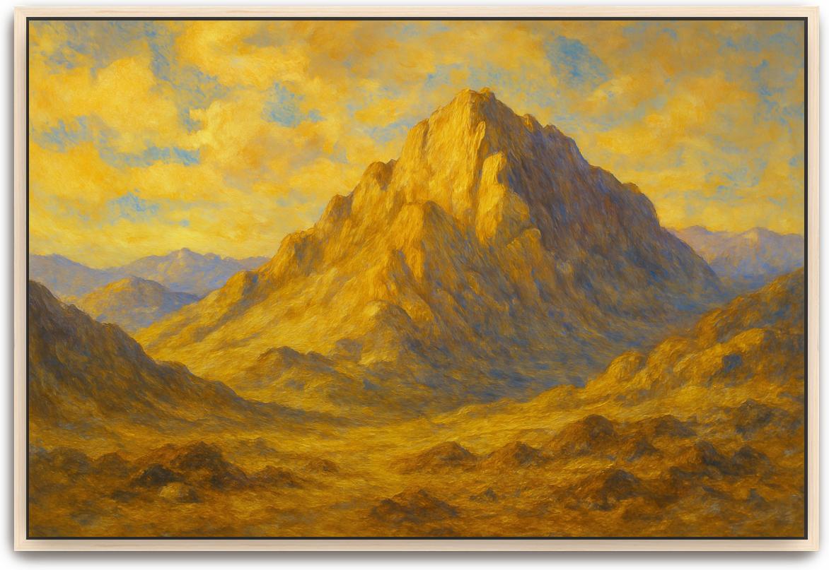 Mount Sinai - Impressionism