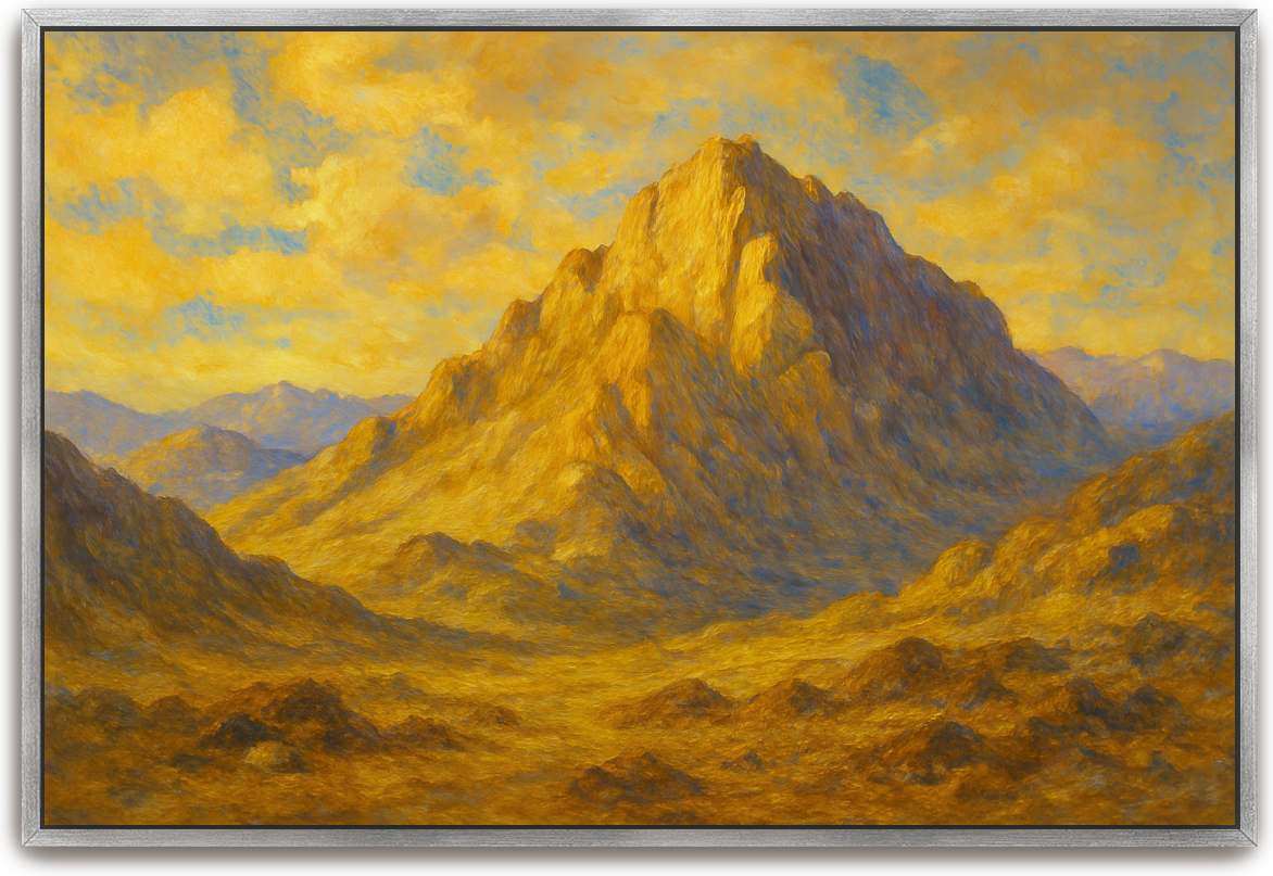 Mount Sinai - Impressionism