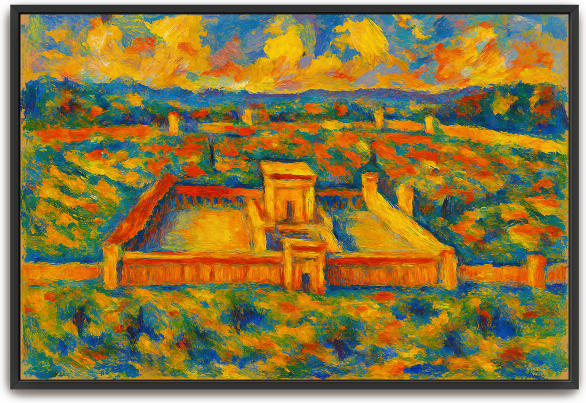 O, Jerusalem - Abstract Expressionism