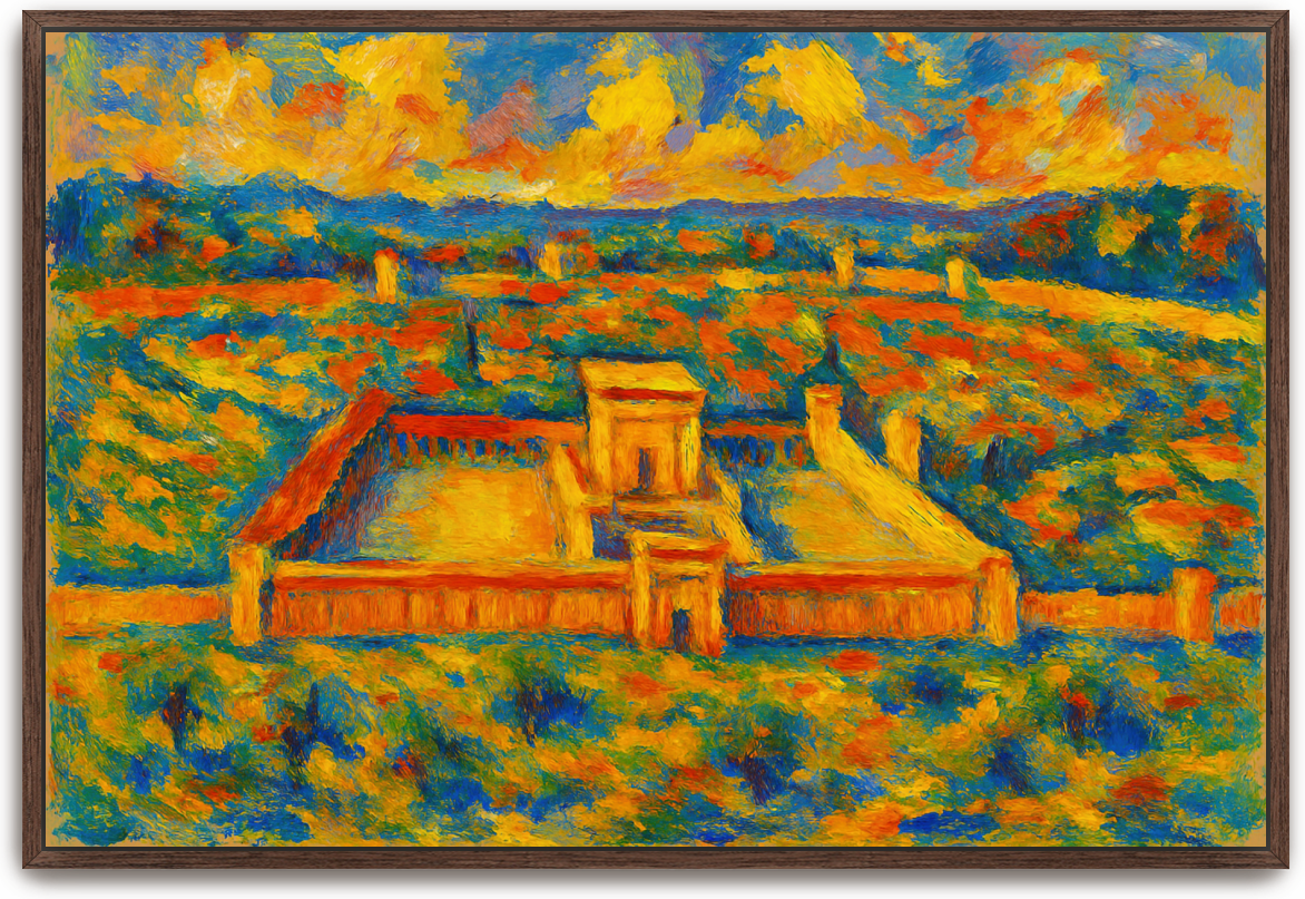 O, Jerusalem - Abstract Expressionism