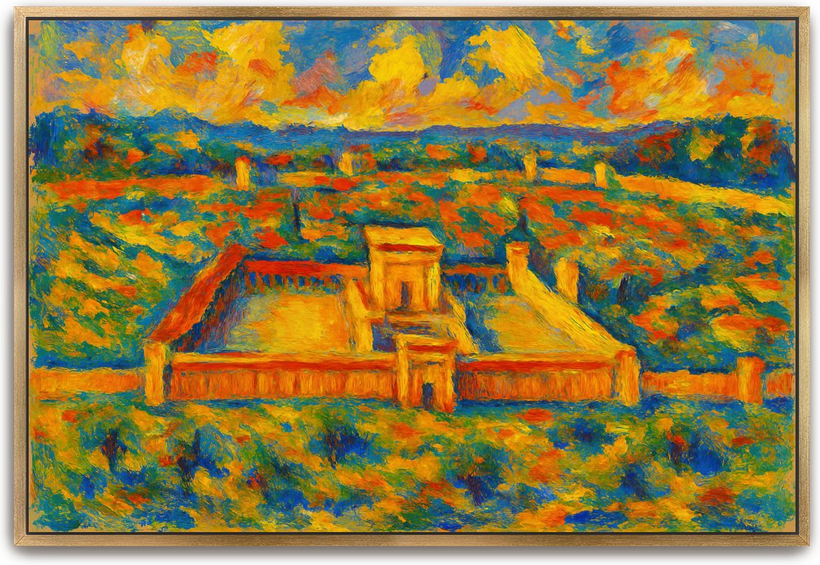 O, Jerusalem - Abstract Expressionism
