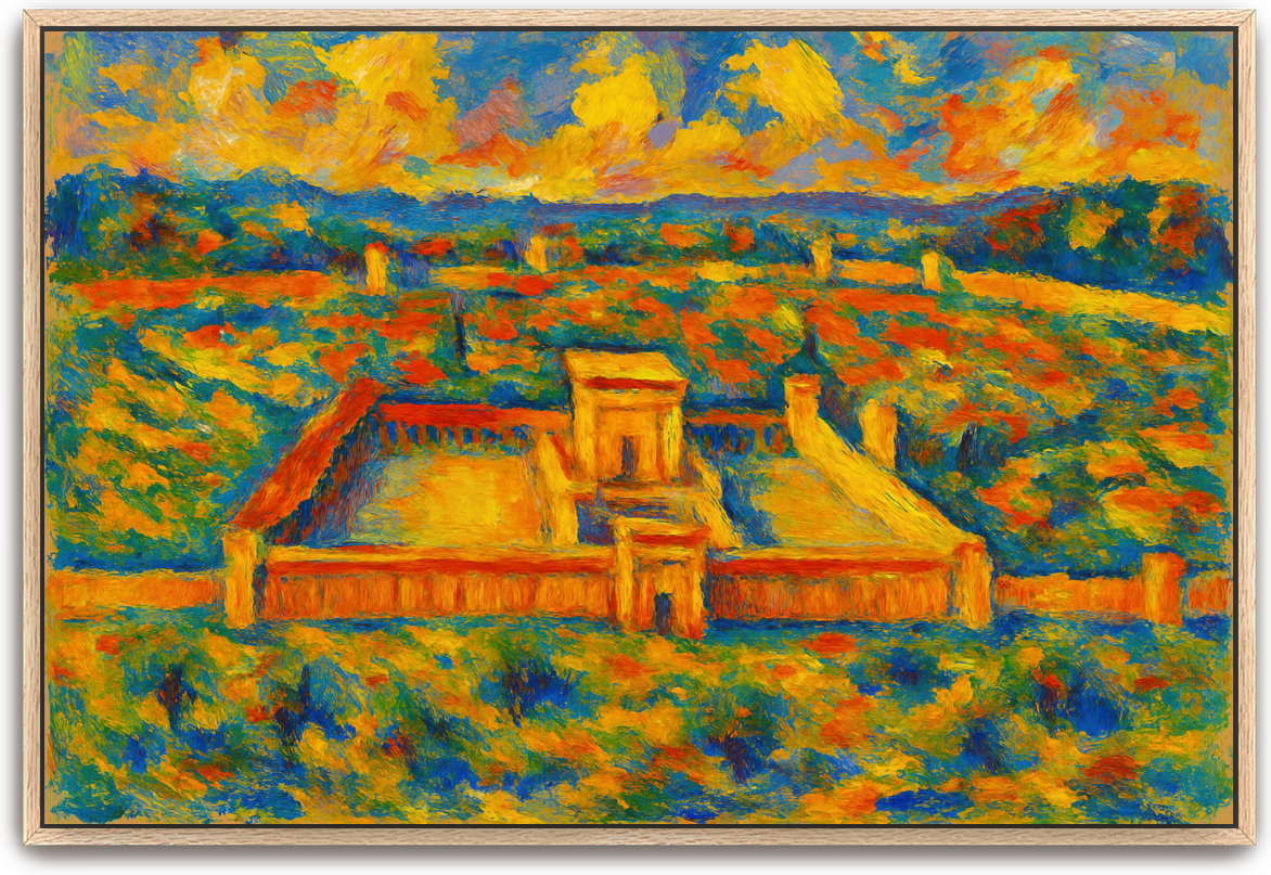 O, Jerusalem - Abstract Expressionism