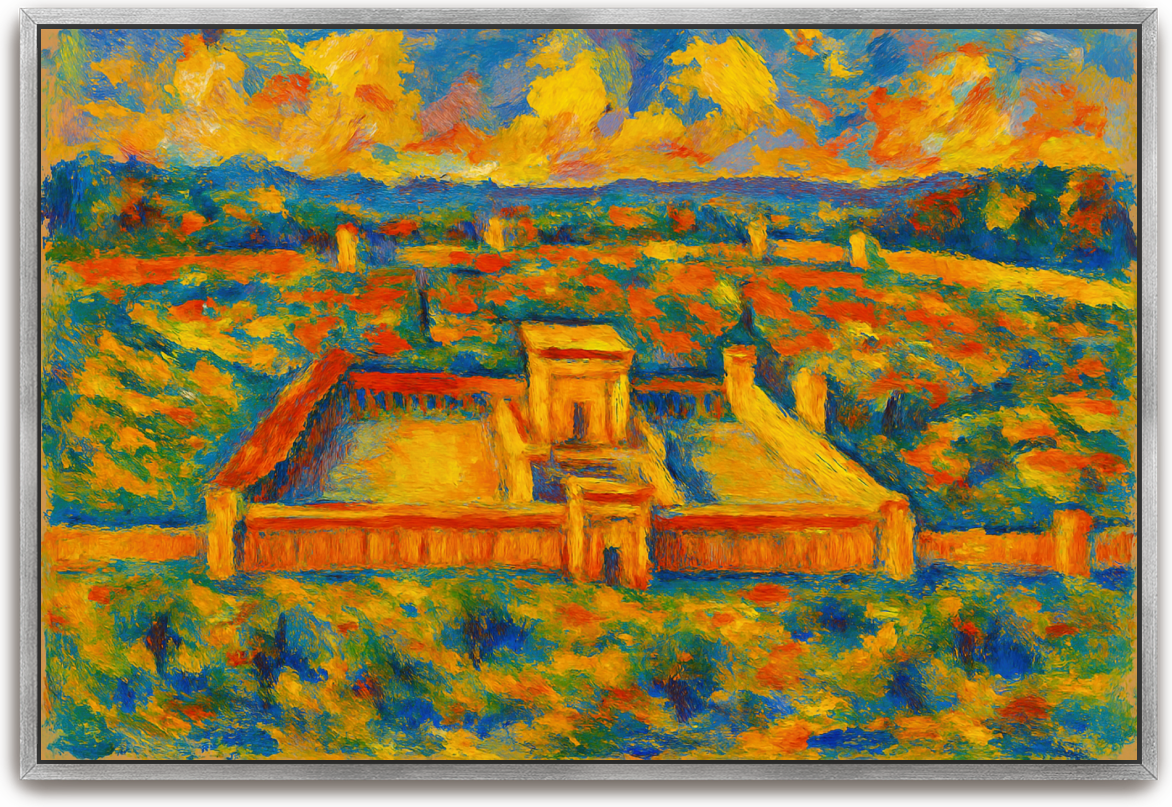 O, Jerusalem - Abstract Expressionism