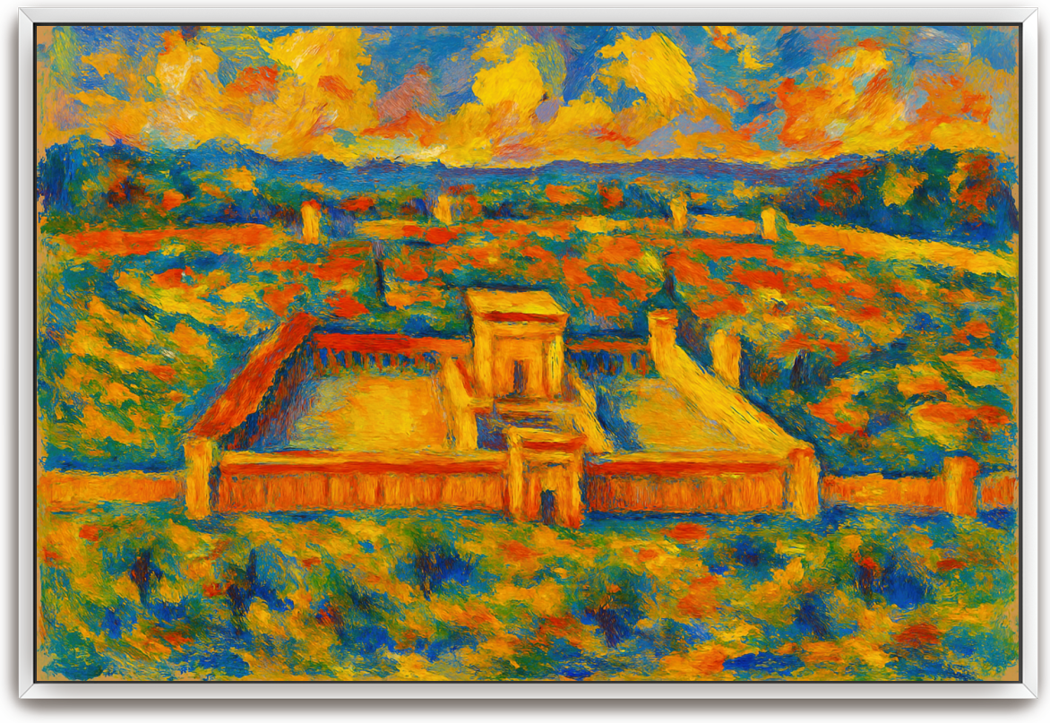 O, Jerusalem - Abstract Expressionism