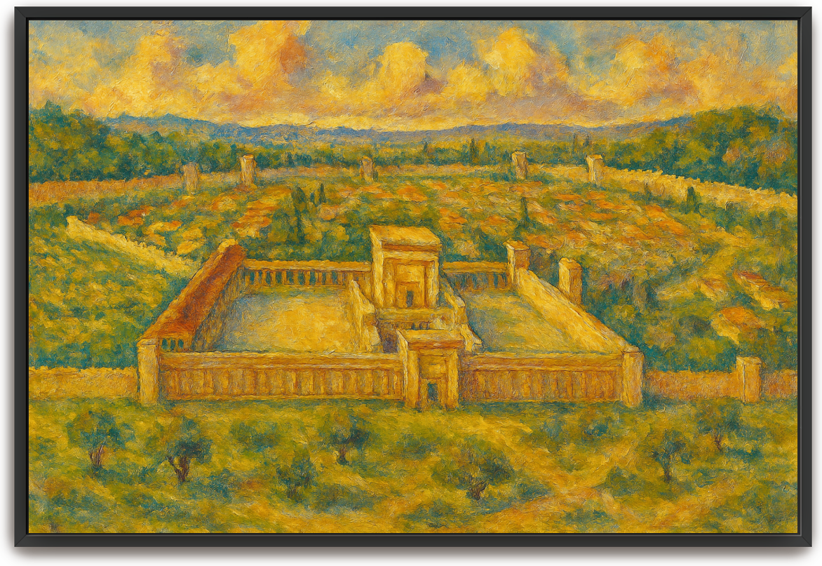 O, Jerusalem - Impressionism - Scriptures Illustrated