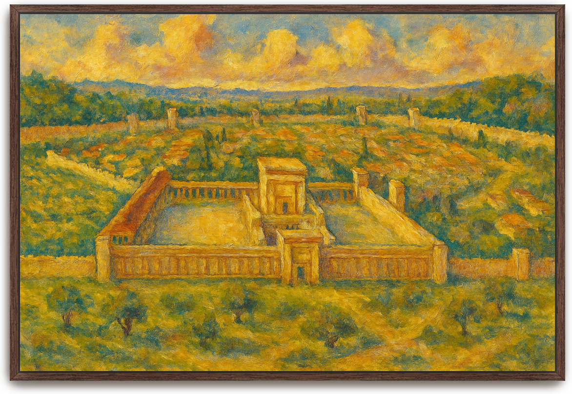 O, Jerusalem - Impressionism - Scriptures Illustrated