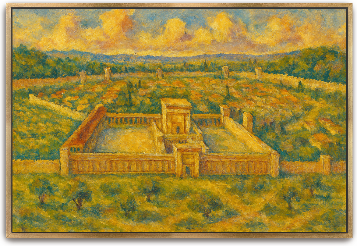 O, Jerusalem - Impressionism - Scriptures Illustrated