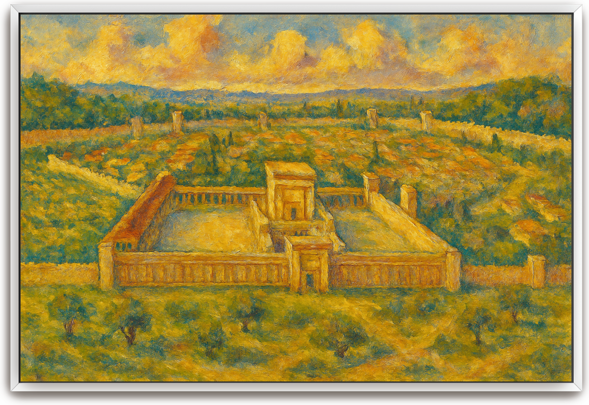 O, Jerusalem - Impressionism - Scriptures Illustrated