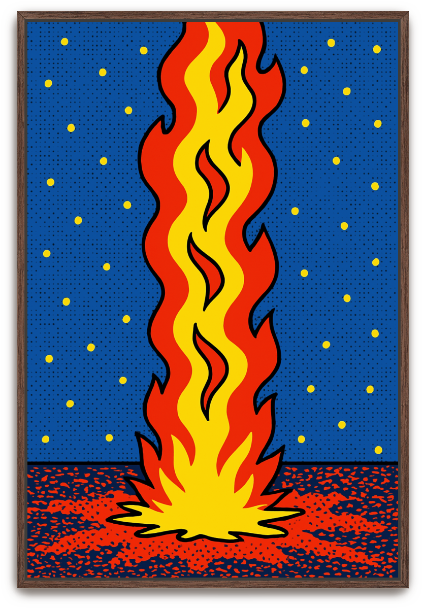 Pillar of Fire - Cartoon - Scriptures Illustrated