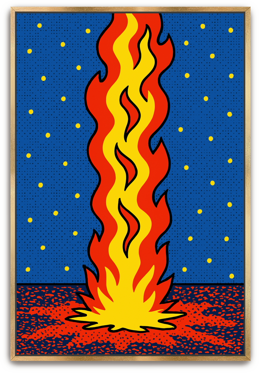 Pillar of Fire - Cartoon - Scriptures Illustrated