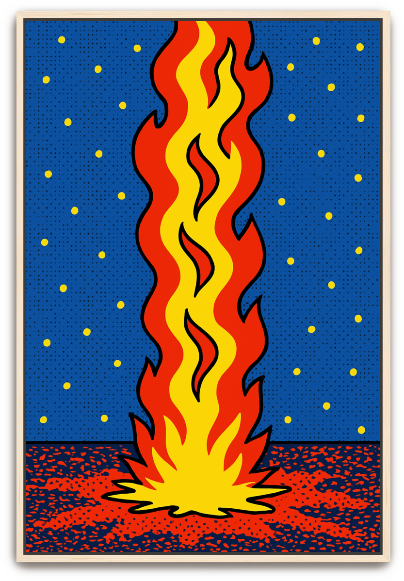 Pillar of Fire - Cartoon - Scriptures Illustrated