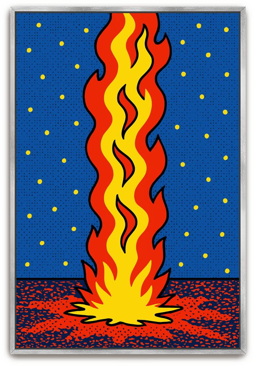 Pillar of Fire - Cartoon - Scriptures Illustrated