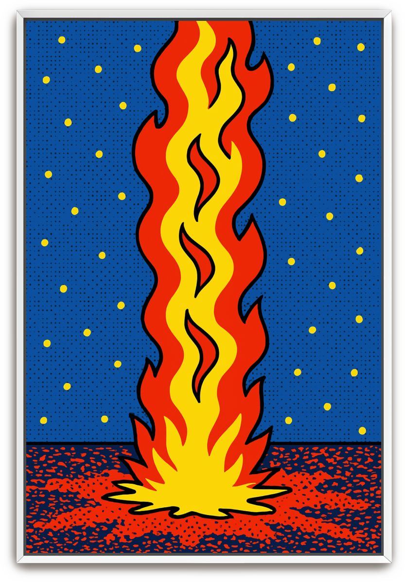 Pillar of Fire - Cartoon - Scriptures Illustrated