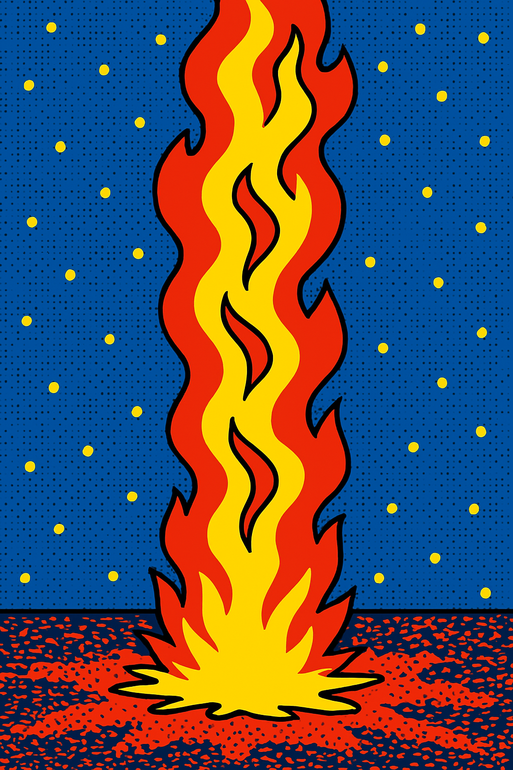 Pillar of Fire - Cartoon - Scriptures Illustrated