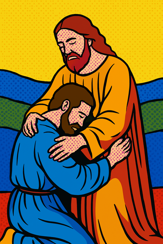 Prodigal - Pop Art - Scriptures Illustrated