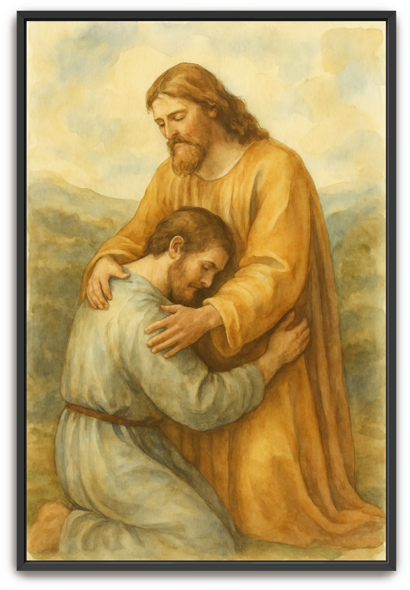 Prodigal - Watercolor - Scriptures Illustrated