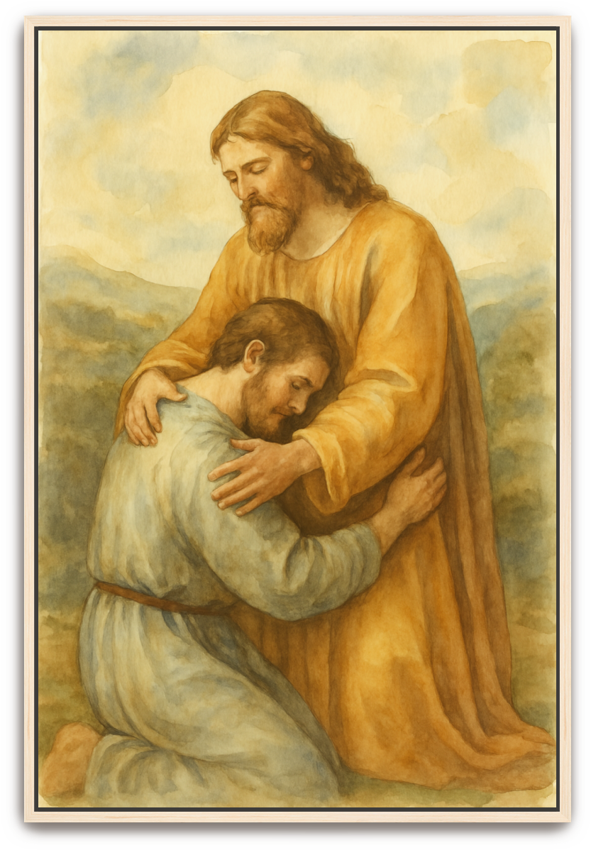 Prodigal - Watercolor - Scriptures Illustrated