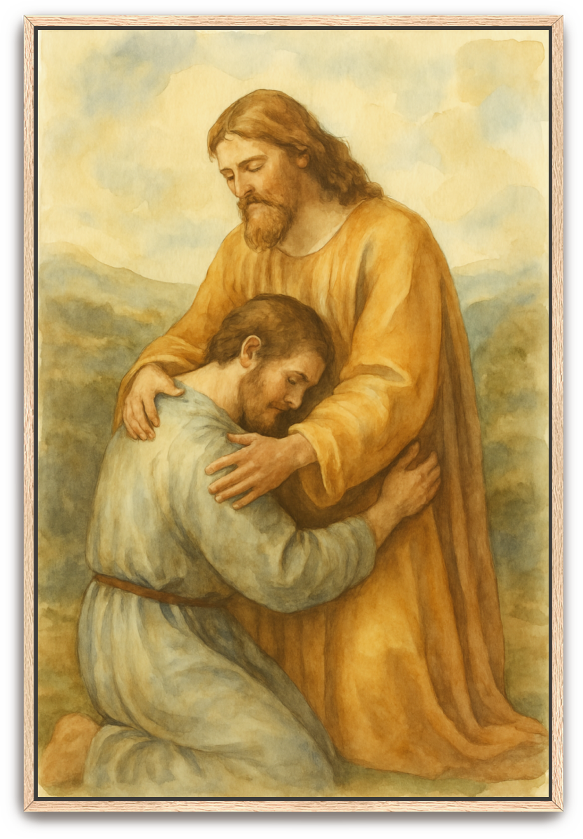 Prodigal - Watercolor - Scriptures Illustrated