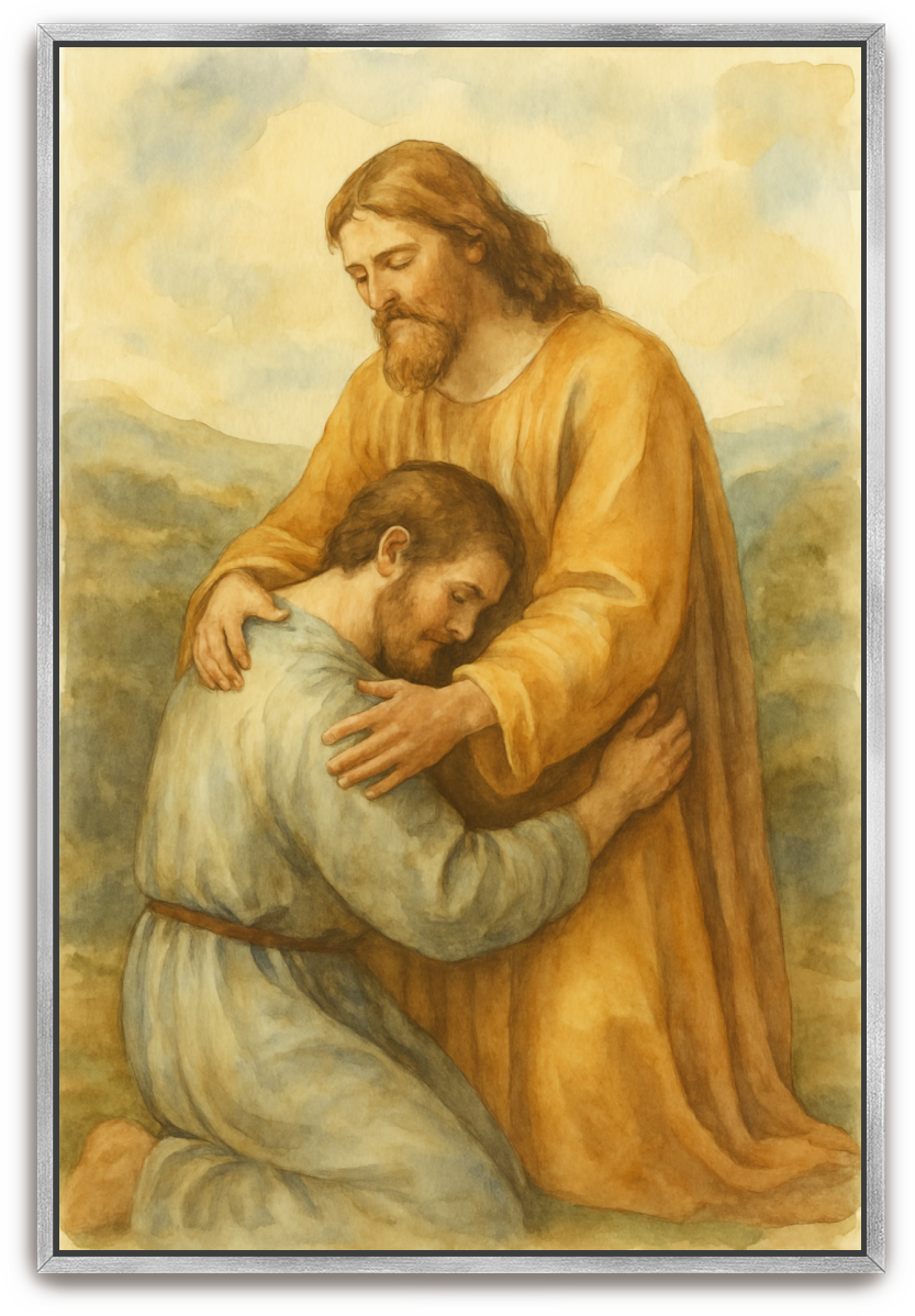 Prodigal - Watercolor - Scriptures Illustrated