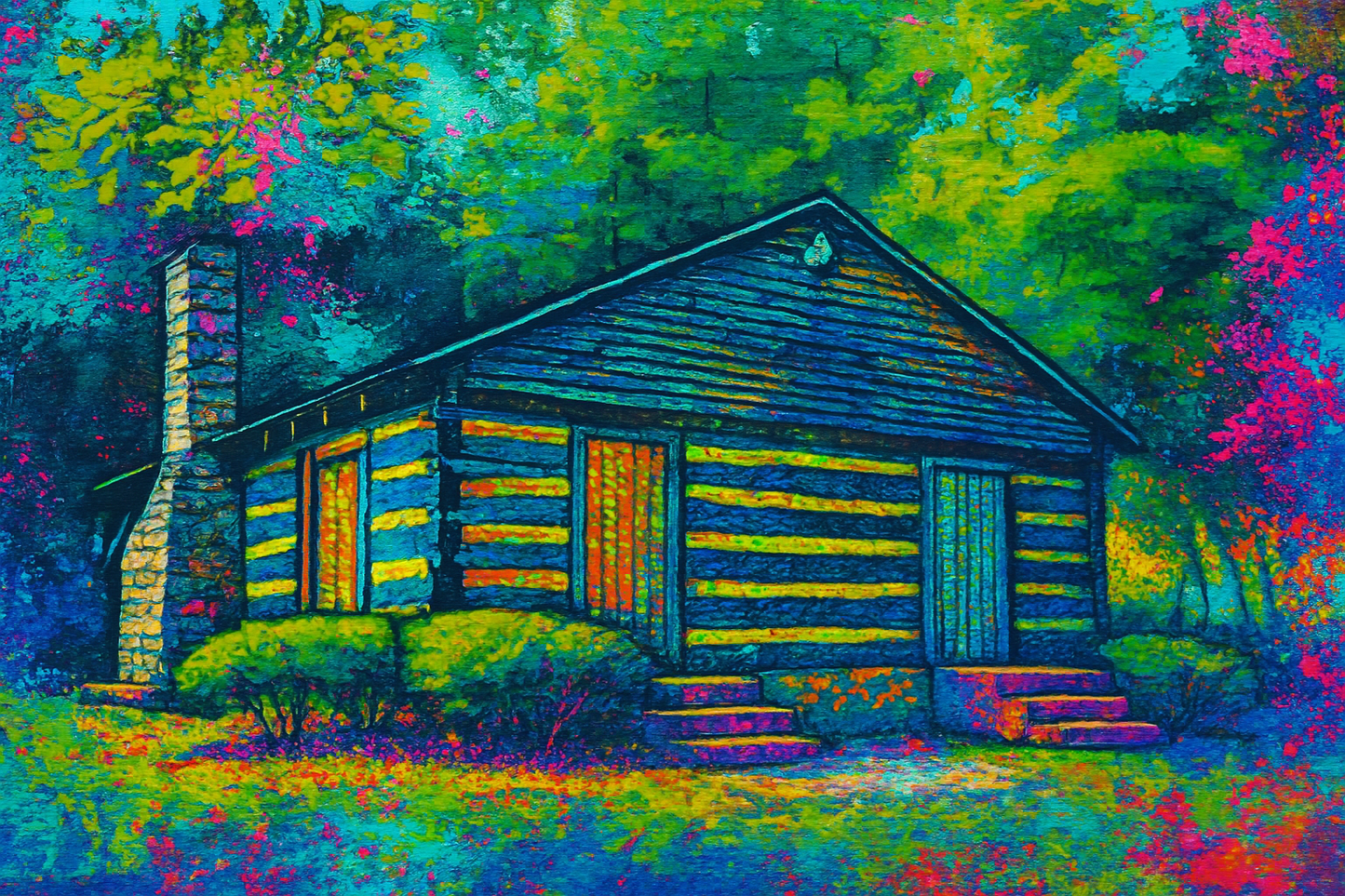 Red River Meeting House - Street Art 2 - Scriptures Illustrated