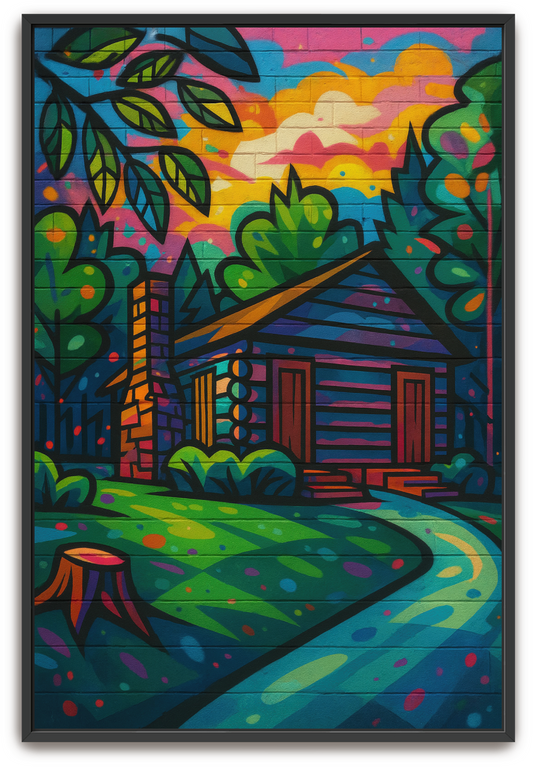 Red River Meeting House - Street Art 3 - Scriptures Illustrated