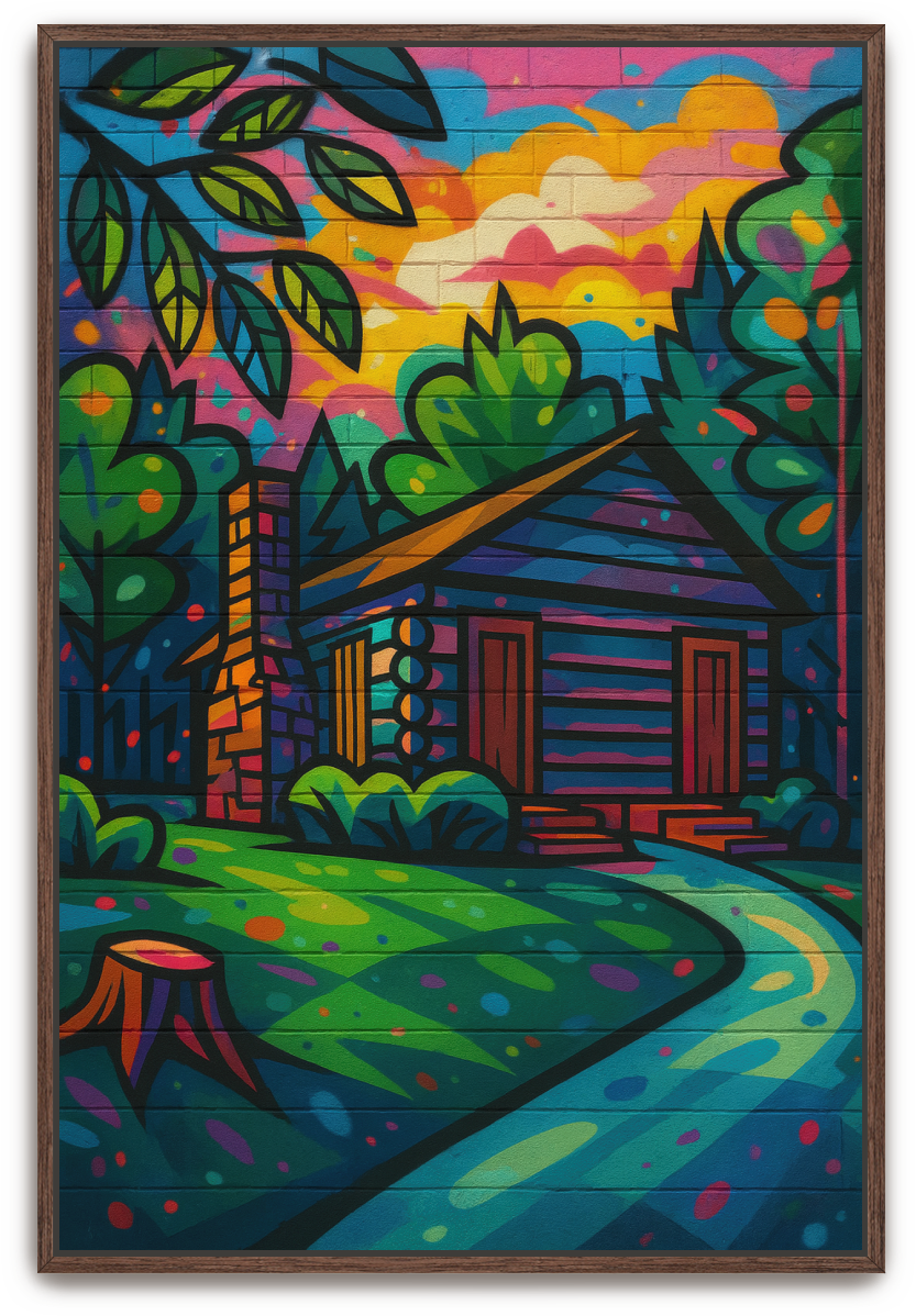 Red River Meeting House - Street Art 3 - Scriptures Illustrated