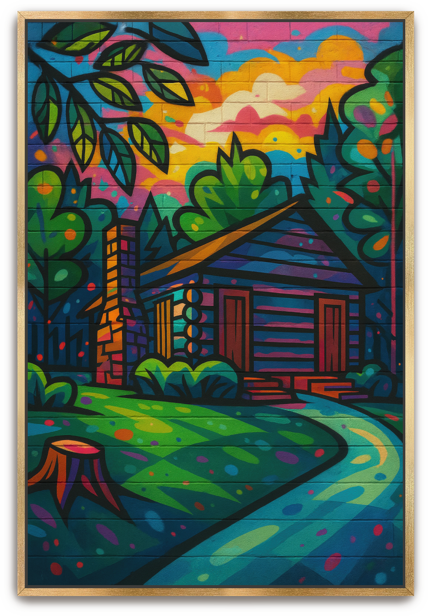 Red River Meeting House - Street Art 3 - Scriptures Illustrated