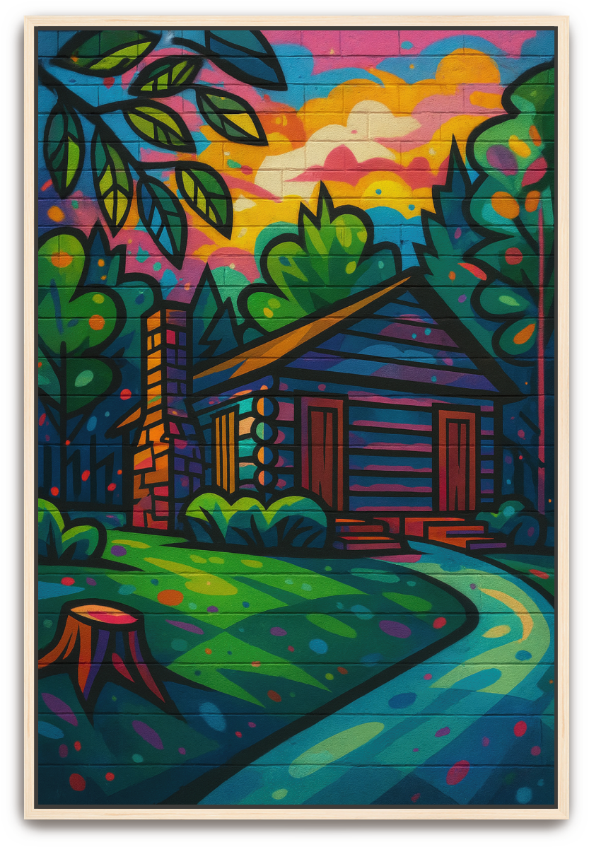 Red River Meeting House - Street Art 3 - Scriptures Illustrated