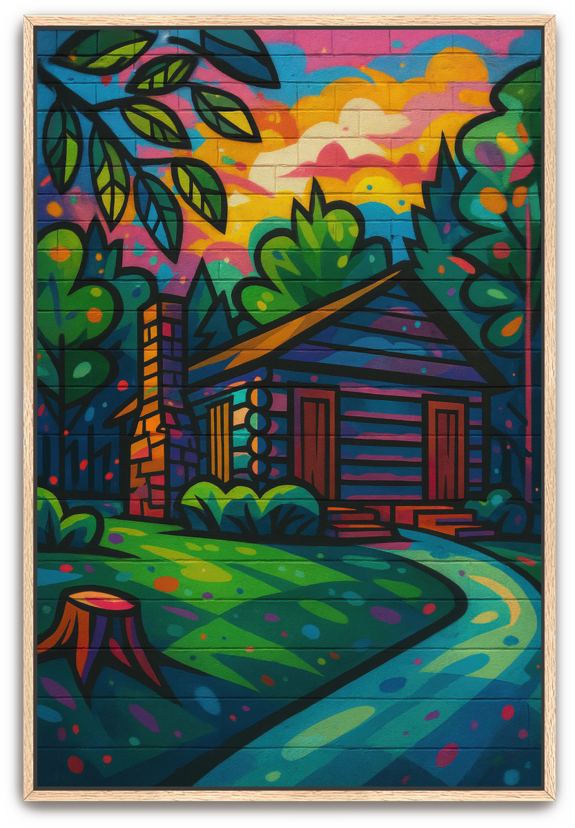 Red River Meeting House - Street Art 3 - Scriptures Illustrated