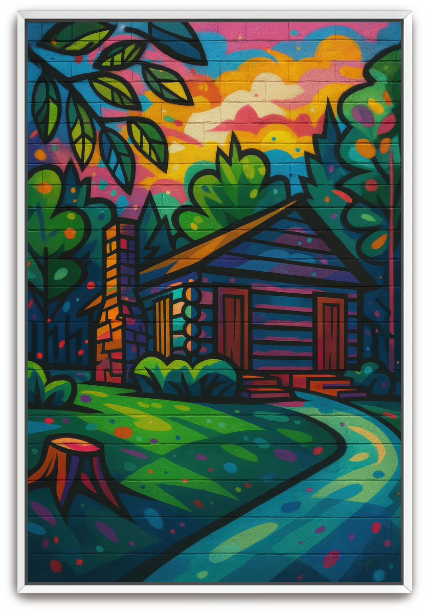 Red River Meeting House - Street Art 3 - Scriptures Illustrated