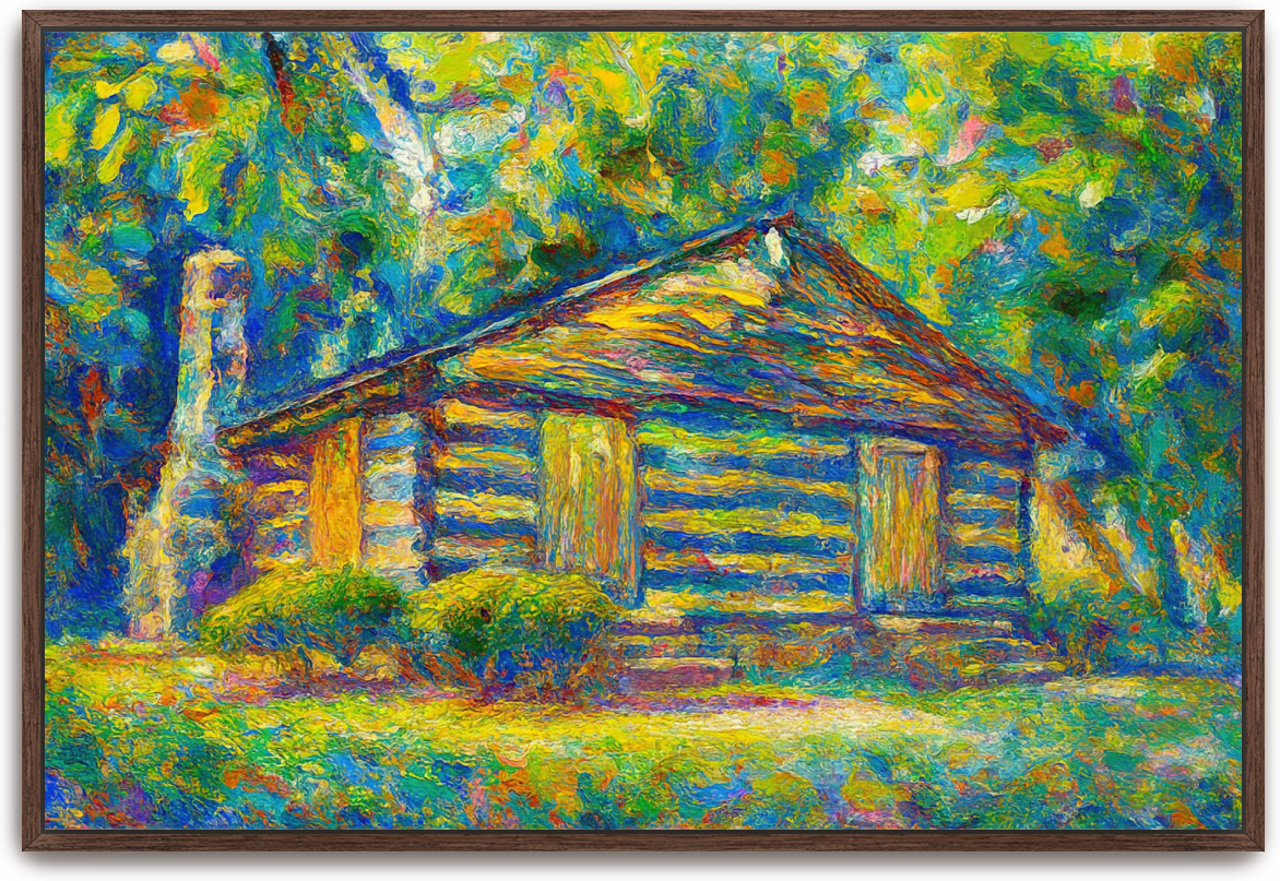 Red River Meeting House - Abstract Expressionism 2 - Scriptures Illustrated