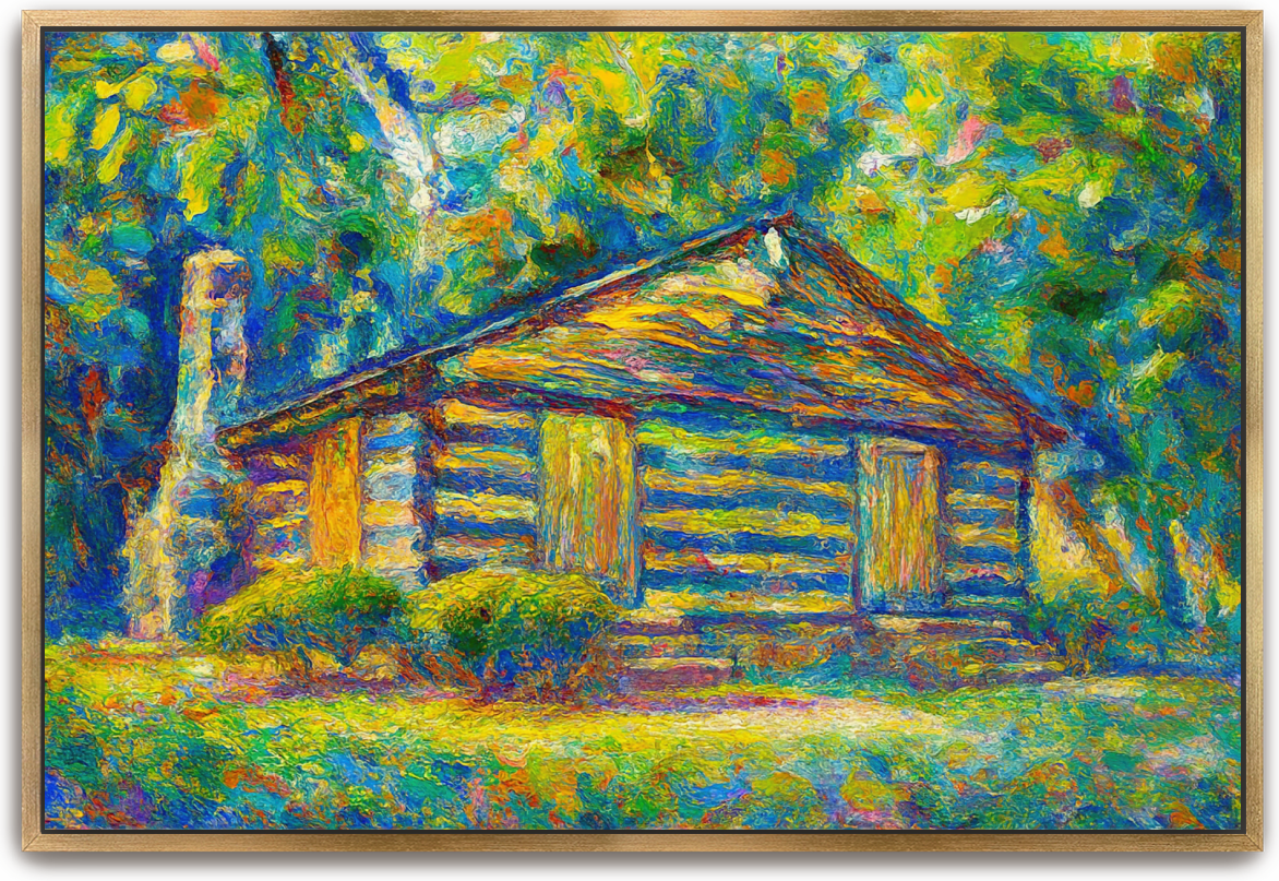 Red River Meeting House - Abstract Expressionism 2 - Scriptures Illustrated