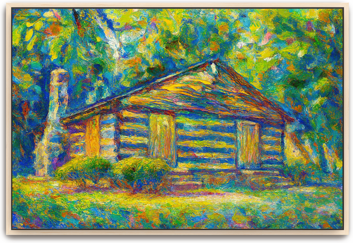 Red River Meeting House - Abstract Expressionism 2 - Scriptures Illustrated