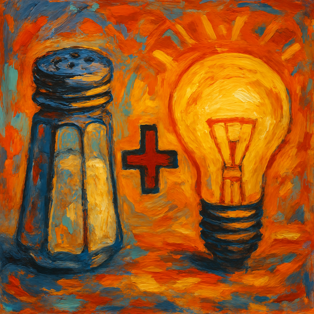 Salt + Light - Abstract Expressionism - Scriptures Illustrated