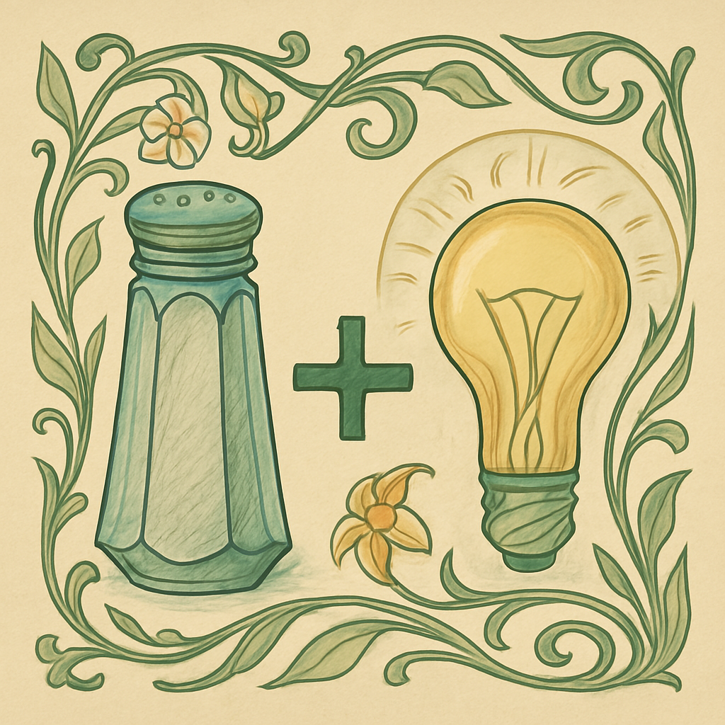 Salt + Light - Art Nouveau - Scriptures Illustrated