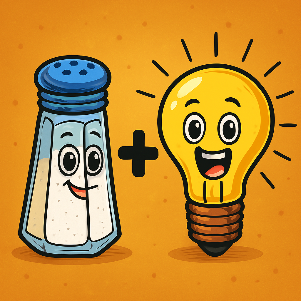 Salt + Light - Cartoon - Scriptures Illustrated