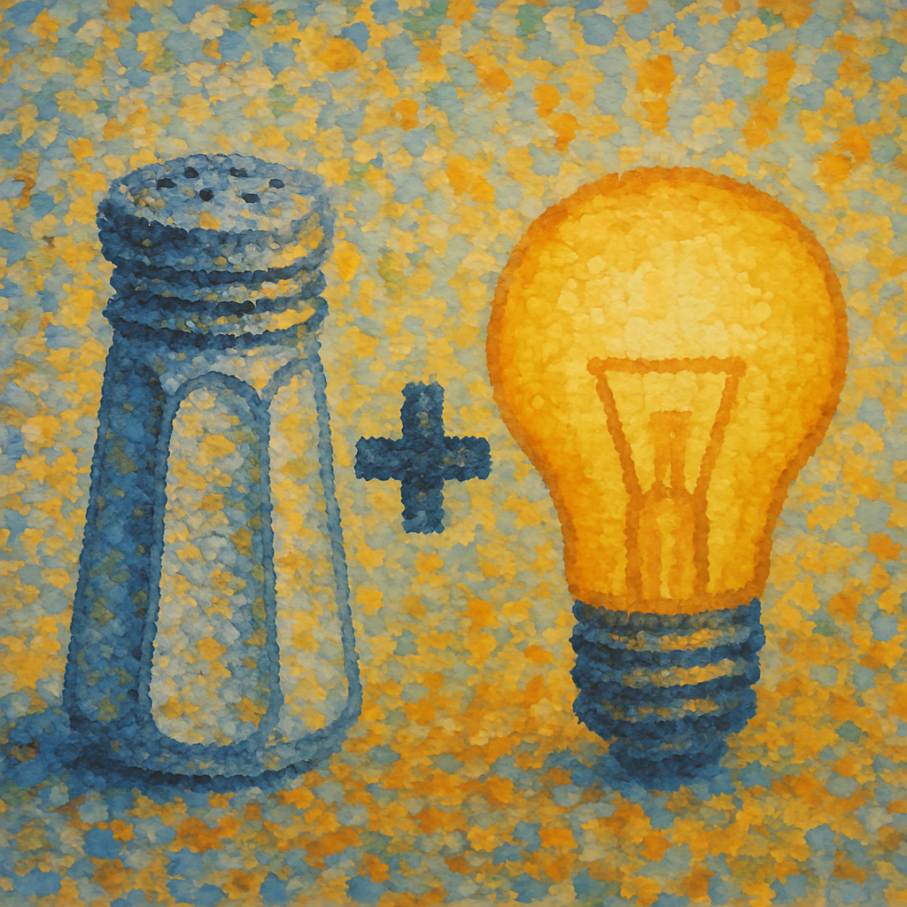 Salt + Light - Pointillism - Scriptures Illustrated