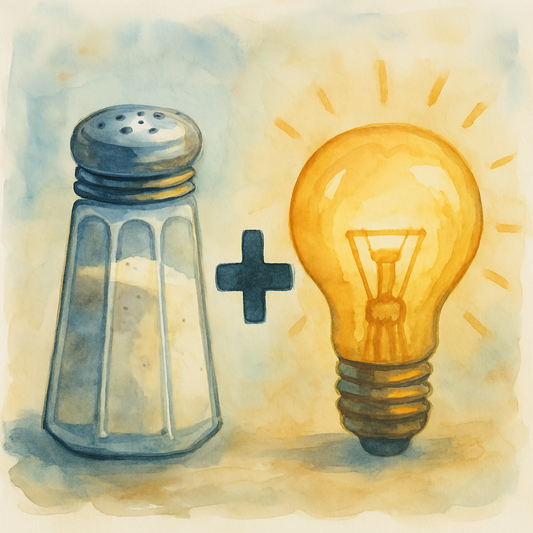 Salt + Light - Watercolor - Scriptures Illustrated