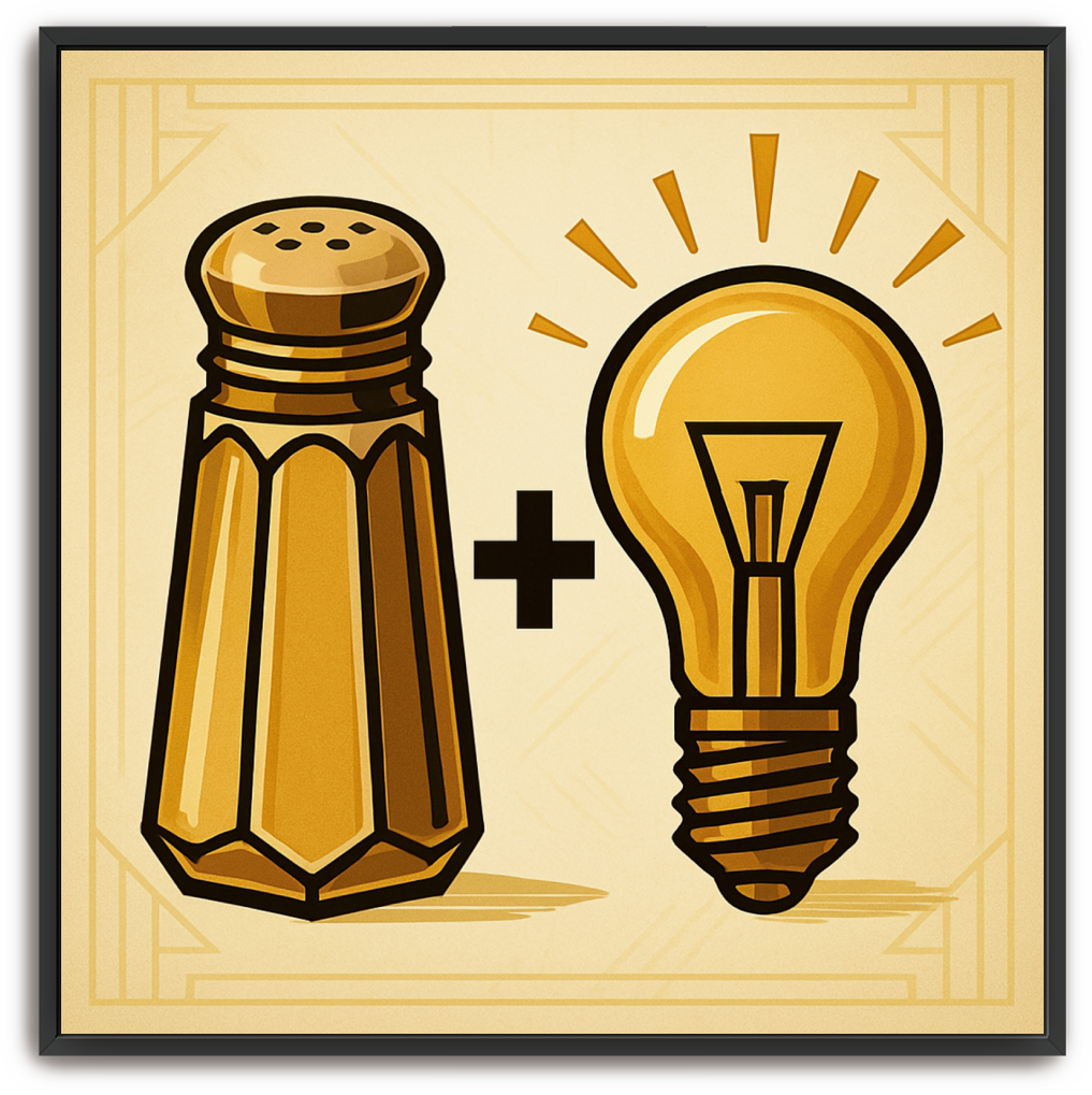 Salt + Light - Art Deco - Scriptures Illustrated