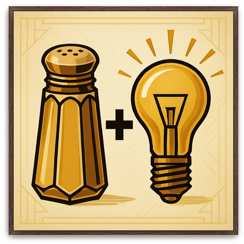 Salt + Light - Art Deco - Scriptures Illustrated