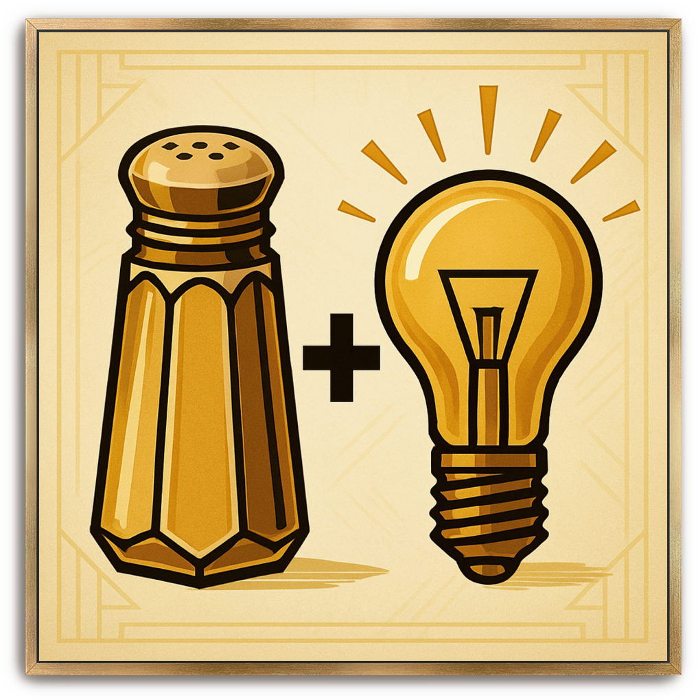 Salt + Light - Art Deco - Scriptures Illustrated