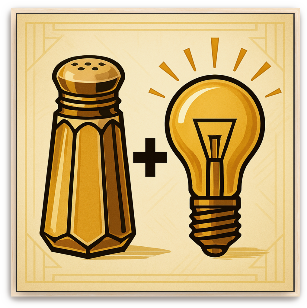 Salt + Light - Art Deco - Scriptures Illustrated