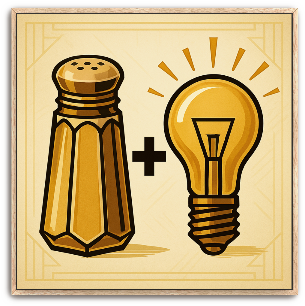 Salt + Light - Art Deco - Scriptures Illustrated